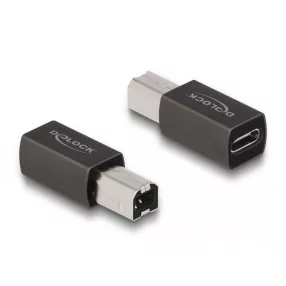   Delock USB 2.0 adapter USB Type-C  anya   B-típusú apa (DL-65839)