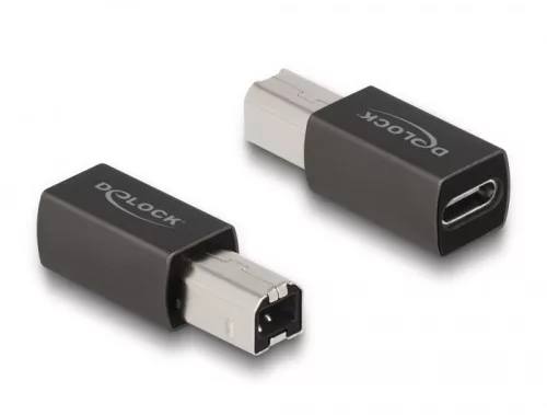 Delock USB 2.0 adapter USB Type-C  anya   B-típusú apa (DL-65839)