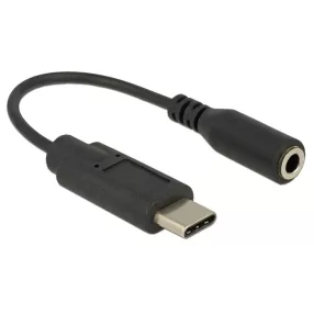   Delock Audio Adapter USB Type-C bemeneti > Stereo Jack kimeneti 14 cm (DL-65842)