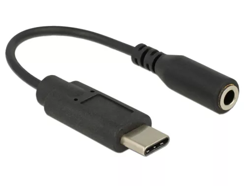 Delock Audio Adapter USB Type-C bemeneti > Stereo Jack kimeneti 14 cm (DL-65842)