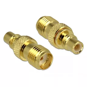   Delock Adapter, SMC csatlakozóhüvely > SMA csatlakozóhüvely (DL-65855)