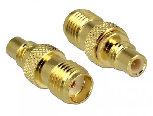 Delock Adapter, SMC csatlakozóhüvely > SMA csatlakozóhüvely (DL-65855)