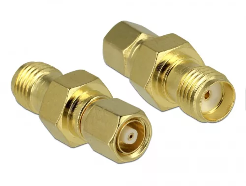 Delock Adapter SMC-dugó > SMA-hüvely (DL-65869)