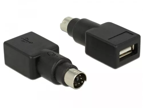 Delock Adapter PS/2 apa > USB A-típusú anya (DL-65898)