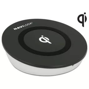 Navilock Vezeték-nélküli Qi töltőállomás (DL-65907)