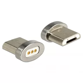   Delock USB Micro-B típusú apa mágneses csatlakozó (DL-65929)