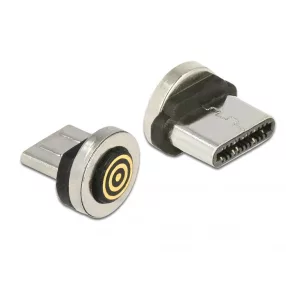 Delock USB Type-C  apa mágneses csatlakozó (DL-65933)