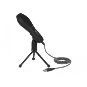 Delock USB asztali talpas mikrofon (DL-65939)