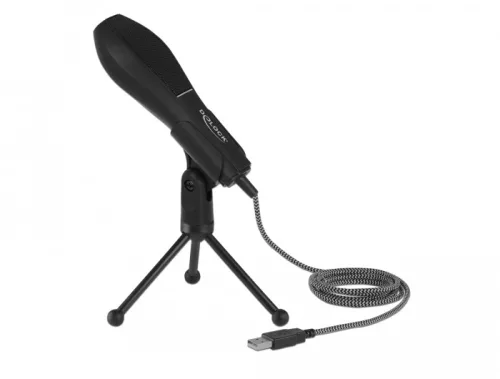 Delock USB asztali talpas mikrofon (DL-65939)