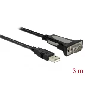 Delock USB 2.0 - 1 x soros RS-232 adapter 3 m (DL-65962)