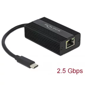 Delock USB Type-C adapter apa   2,5 Gigabit LAN (DL-65990)