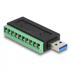   Delock USB 3.2 Gen 1 A-típusú apa - Terminal Block Adapter (DL-66044)