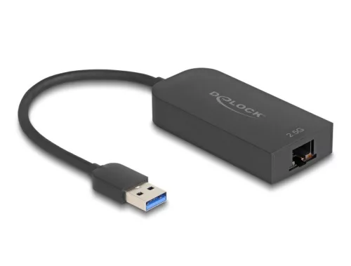 Delock A-típusú USB adapter   2,5 Gigabit LAN (DL-66045)