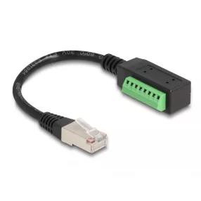   Delock RJ45 Kábel Cat.5e apa - Terminal Block Adapter 21,5 cm (DL-66052)