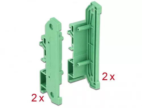 Delock 4 db. DIN oldal panel sín alaplap rögzítéséhez (DL-66064)