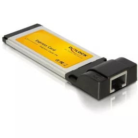   Delock Express Card - Gigabit LAN adapter (1 férőhelyes) (DL-66216)