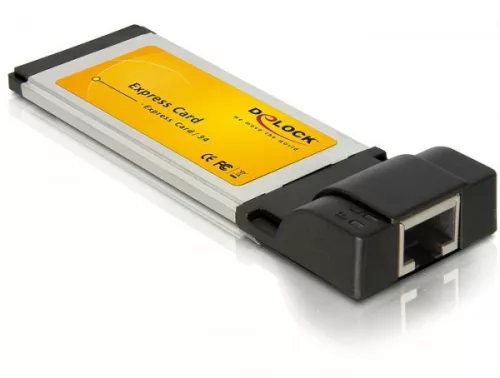 Delock Express Card - Gigabit LAN adapter (1 férőhelyes) (DL-66216)