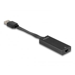   Delock A-típusú USB adapter   Gigabit LAN vékony (DL-66245)