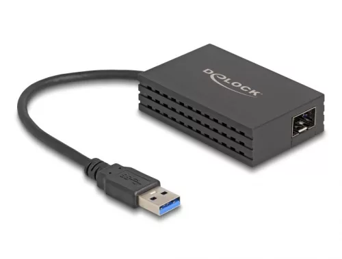 Delock A-típusú USB adapter   1 x SFP Gigabit LAN (DL-66463)