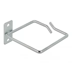   Delock Kábeltartó 80 x 80 mm oldalirányban eltolt fém rögzítő lemez (DL-66518)