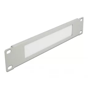 Delock 10 , fekete, 1U-s kábelrendező szürke (DL-66531)