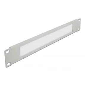 Delock 19 , fekete, 1U-s kábelrendező szürke (DL-66532)