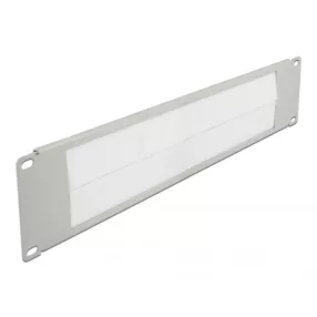   Delock 19", fekete, 2U-s kábelrendező szürke (DL-66536)
