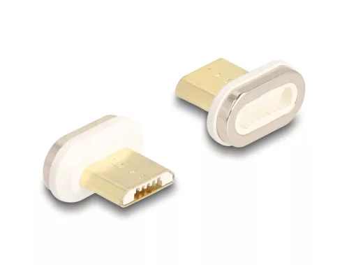 Delock mágneses adapter USB Type Micro-B apa (DL-66575)