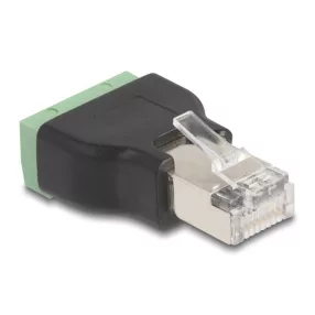 Delock RJ45 apa - Terminal Block Adapter 4 tűs (DL-66603)