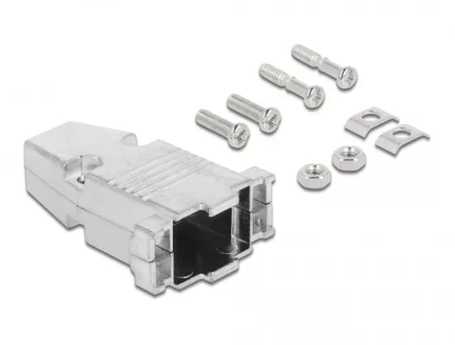 Delock D-Sub 9 csatlakozó fém háza (DL-66625)