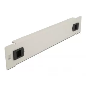   Delock 10  hálózati cabinet zárt fedéllel eszközmentes 1U szürke (DL-66629)