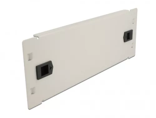 Delock 10  hálózati cabinet zárt fedéllel eszközmentes 2U szürke (DL-66631)