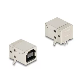   Delock M12 kábel A-kódú, 8 tűs anya- 2 x USB 2.0 A-típusú anya 1 m fekete (DL-66636)