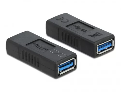 Delock USB 3.0 adapter A-típusú anya   A típusú anya (keresztezett) (DL-66641)