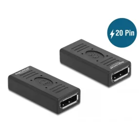   Delock DisplayPort 1.2 adapter anya   anya nemváltoztató 20 tűs (DL-66643)