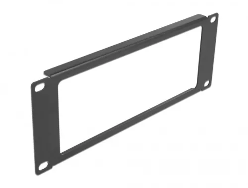 Delock 10  hálózati kabinet panel nyílással 2U fekete (DL-66673)