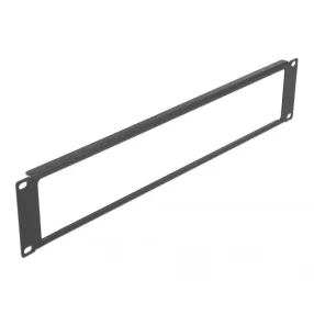   Delock 19  hálózati kabinet panel nyílással 2U fekete (DL-66675)