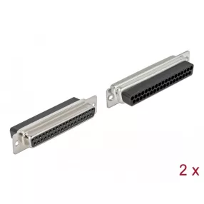   Delock D-Sub 37 tűs krimpelhető hüvely, fém 2 db. (DL-66722)