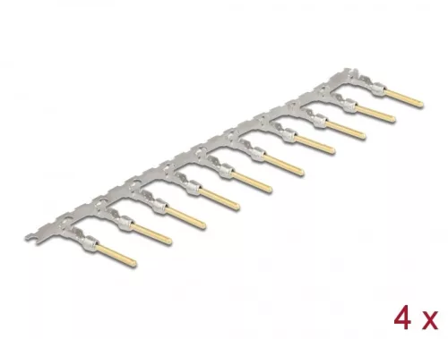 Delock Krimpelő csatlakozók D-Sub krimp apához 40 db. (DL-66726)