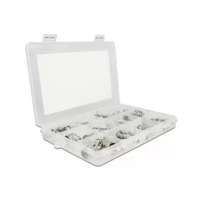   Delock 48 darabos krimp doboz 50 Ohm BNC, TNC és N csatlakozókkal (DL-66810)