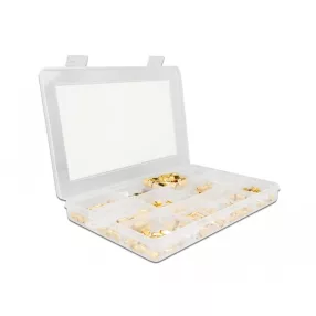   Delock 120 darabos krimp doboz 50 Ohm SMA, SMB és RP-SMA csatlakozókkal (DL-66812)