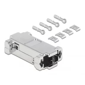 Delock Keret 2 x 9 tűs D-Sub-hoz (DL-66813)