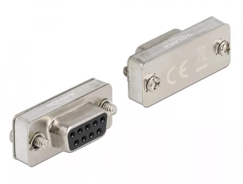 Delock RS-232/422/485 Loopback adapter DB9-es anyával (DL-66827)