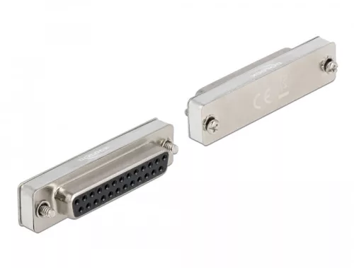 Delock RS-232/422/485 Loopback adapter DB25-ös anyával (DL-66831)
