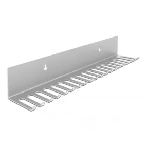   Delock Falra rögzíthető, 318 x 65 mm kábelrendező, szürke (DL-66888)