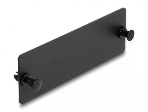 Delock Üvegszálas záró panel fekete (DL-66935)