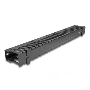   Delock 19  kábelrendező Routing Panel 3 nyílással 1U fekete (DL-67022)