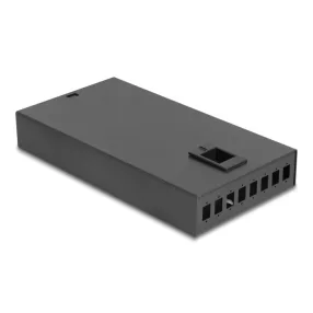   Delock Optikai üvegszálas asztali csatlakozódoboz 8 port 8 x SC Simplex számára (DL-67032)