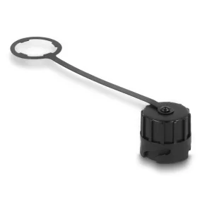  Delock Védősapka Delock RJ45 apához 67049 IP68 por és vízhatlan fekete (DL-67051)