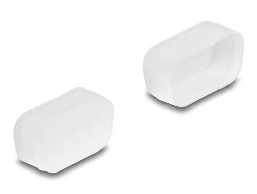 Delock 2 db. fekete borítás por ellen D-Sub 9 / D-Sub 15 VGA áttetsző (DL-67120)